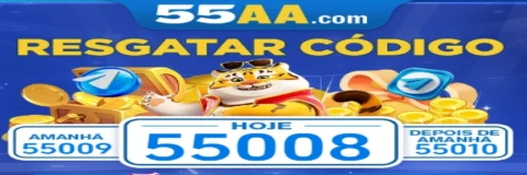 55AA - Login diário e ganhe até Logo